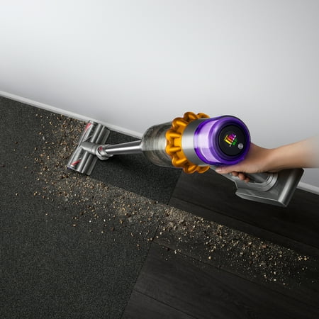 Dyson - V15 Detect Cordless Vacuum - Yellow/Nickel