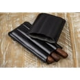 thumbnail image 3 of 3 Cigar Holder Leather Case - Black, 3 of 6