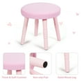 thumbnail image 4 of Topbuy Kids Princess Vanity Table Set w/ Chair Crown Mirror Pink, 4 of 7