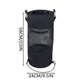thumbnail image 4 of Riforla Sac de Rangement Réutilisable et Portable pour Bateau, Camping, Plage et Activités Extérieures, Grande Capacité, Noir, 4 of 9