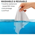 thumbnail image 3 of 100 PCS Microfiber Cleaning Cloths (100PCS/Grey), 3 of 8