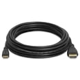 thumbnail image 2 of Cmple - Mini HDMI to HDMI Cable 15ft, HDMI Mini to HDMI, 60Hz HDMI 2.0 Cable, Monitor to Digital Camera HDMI Cables, 4k HDMI Adapter Cord for Camcorder, Tablet, Ultrabook, Laptop, HDTV - Black, 2 of 3