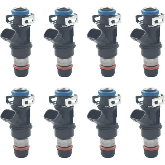 labwork Fuel Injector Kit 17113698 Replacement for 2001-2007 Chevy GMC w/o Flex Fuel