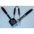 thumbnail image 2 of Kole Imports  Stainless Steel Barbecue Tool Set - 3 Per Pack - Pack of 4, 2 of 2