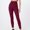 Wine, variant on ZZwxWA Leggings for Women High Waisted Yoga Workout Gym Sportwear Pants Soft Stretch Running Sport Casual Biker Tights Pants