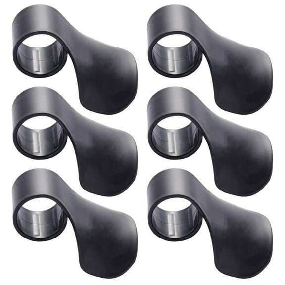 6 Pcs Handlebar Throttle Rest Grips Cruise Control for Motorcycle Driver Black