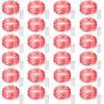 thumbnail image 1 of Cadena de luces Ineximun, 24 unidades, 7 pies, 20 LED, impermeables, color rojo, 1 of 6