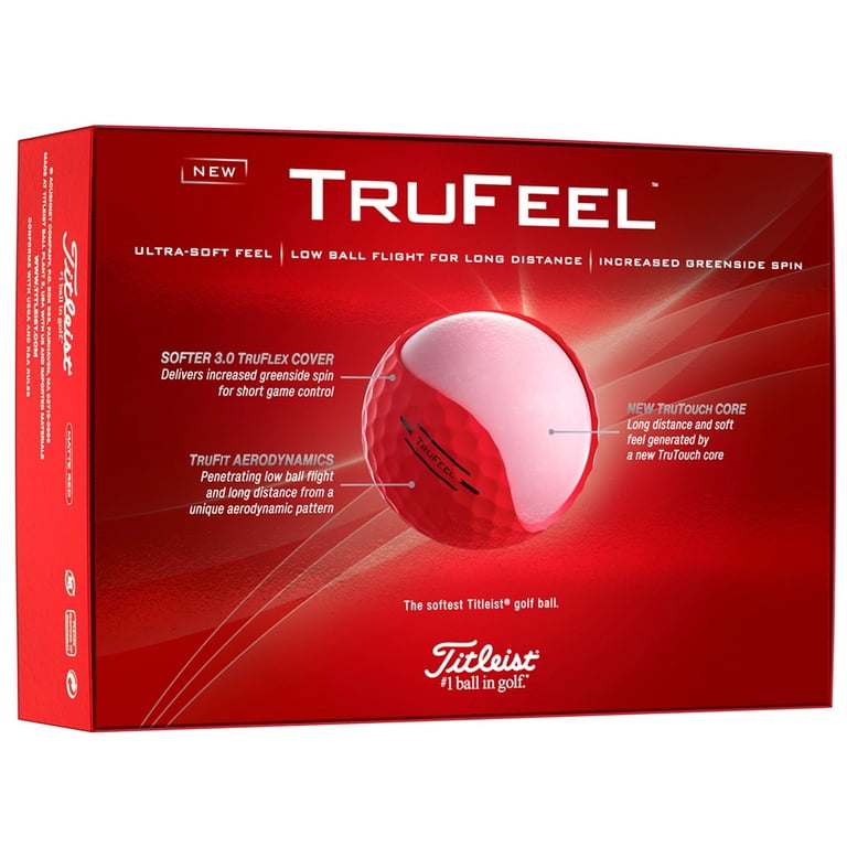 Titleist 1 Ball In Golf Ultra-Soft Feel Longer Distance Golf Ball