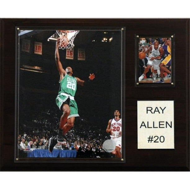 C & I Collectables 1215RALLEN NBA Ray Allen Boston Celtics Player Plaque