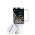 thumbnail image 2 of Water Bottle Insulated Tumblers Water Cup Water Jug Coffee Cup Travel Water Bottle Durable and Fashionable Warm Christmas Rabbit Cartoon, 2 of 8
