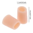 thumbnail image 3 of Paquete de 5 pares de fundas de silicona para los dedos del pie, protectores de almohadillas para los ojos de maíz. Piel, 3 of 7