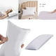 thumbnail image 2 of Núcleo de Almohada de Cama de Poliéster - 74x48cm, Suave y Transpirable - para Casa, Hotel, Dormir y Almohadas Decorativas, 2 of 8