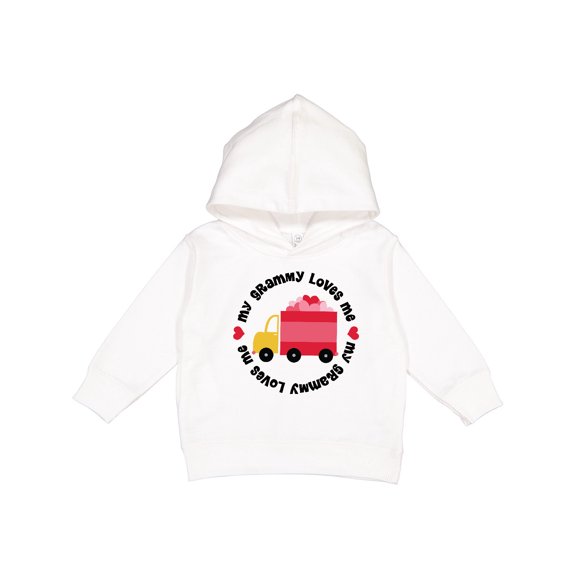 Inktastic Grammy Loves Me Grandchild Toddler Hoodie