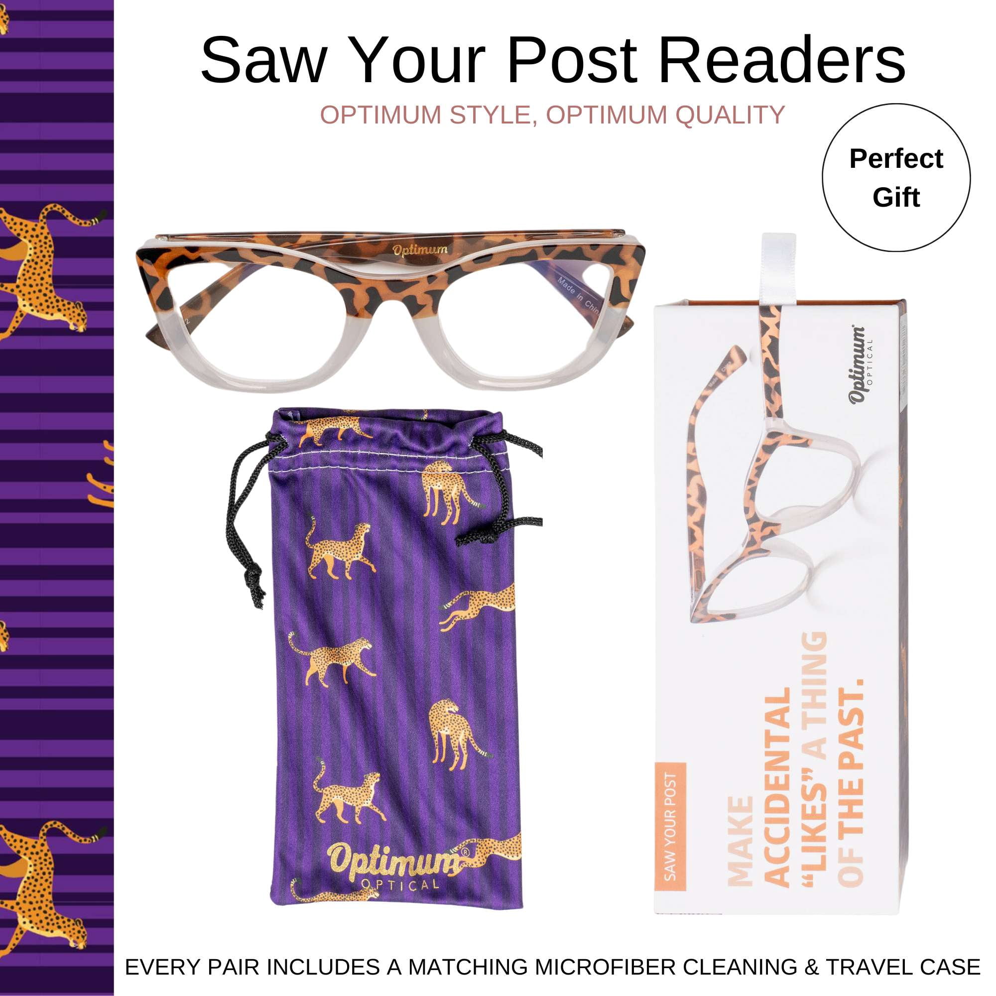 Optimum Optical Signature Blue Light Filtering Readers - Saw Your Post, +3.0