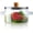 1800ml-Double-handled pot, vertical stripes, variant on Glass Saucepan with Cover,1.6L/54 OZ Heat-resistant Glass Stovetop Pot and Pan with Lid, The Best Handmade Glass Cookware Set Cooktop Safe for Pasta Noodle, Soup, Milk, Baby Food (1.6L/54OZ)
