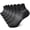 Black(6 Pairs), variant on Meikd Ankle Compression Socks for Women 6 Pairs, Running Socks with Heel Tab, Cushioned Low Cut Athletic Socks