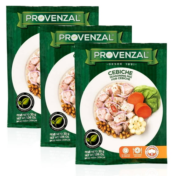 Provenzal Cebiche Seasoning Mix 3 pack
