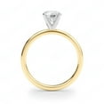 thumbnail image 2 of Round Brilliant Cut Solitaire Engagement Ring 14K Yellow Gold, 2 of 4