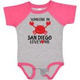 thumbnail image 3 of Inktastic Someone in San Diego Loves Me Boys or Girls Baby Bodysuit, 3 of 5