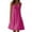 #2-Hot Pink, variant on Patlollav Womens Dresses Holiday Summer Gradient Print Sleeveless Party Beach Dress