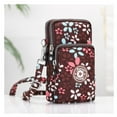 thumbnail image 2 of Woman‘s Cell Phone Bag with Large Capacity Wrist Strap Prints Design for Outdoor School Office Commute, 2 of 2