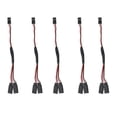 thumbnail image 3 of 5Pcs/Lot RC Servo Y Extension Cord Cable Lead Wire for JR Futaba RC Servo RC Airplane Helicopter Car, 3 of 5