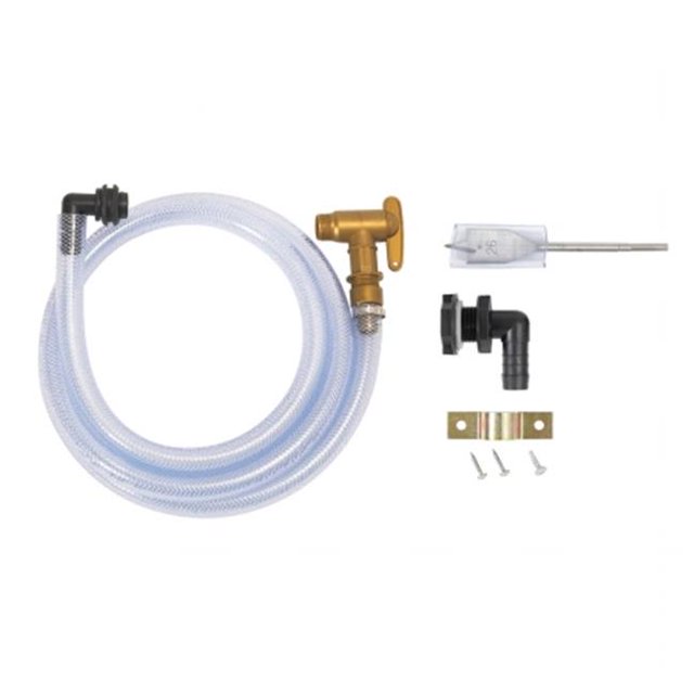 Universal Rain Barrel Water Removal Kit - Clear