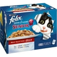 thumbnail image 3 of Felix Senior AGAIL Dbly Del Mixed Meat Cat Food (12Pk) 100g, 3 of 8