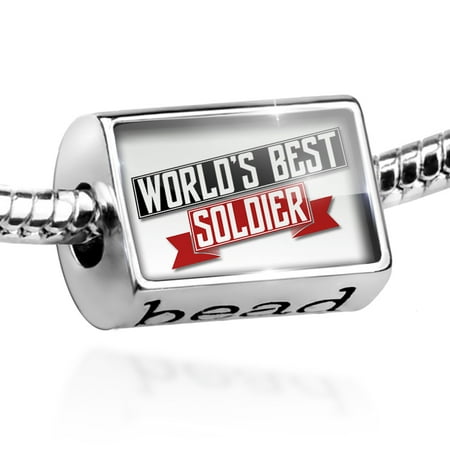 Bead Worlds Best Soldier Charm Fits All European (Best Soldiers In The World)