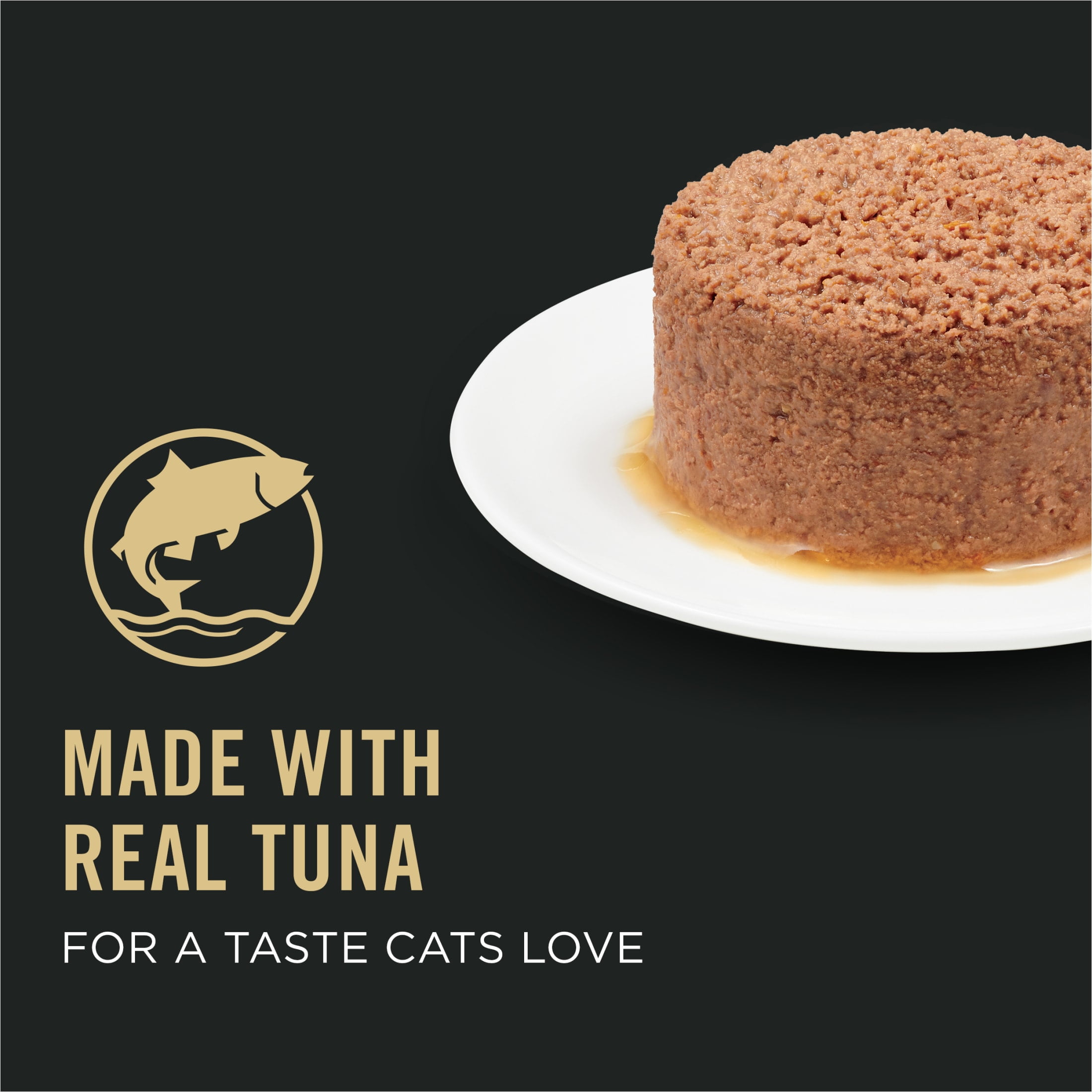 (6 pack) Purina Pro Plan Vital Systems Tuna Entree Wet Cat Food Pate 4-in-1 Brain, Kidney, Digestive and Immune Formula, 3 oz Can