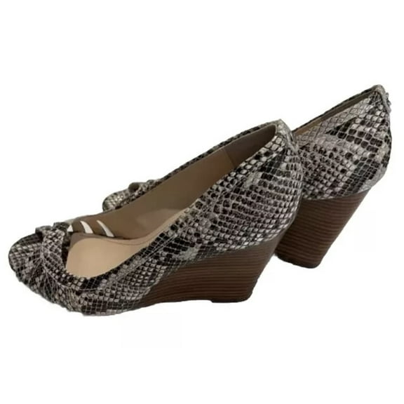 Calvin Klein Women's Wedge Animal Print Shoe