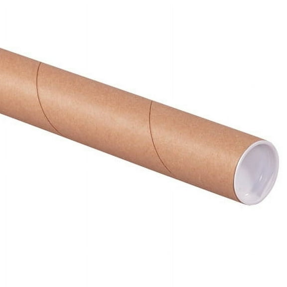 1 1/2 x 36" Kraft Mailing Tubes 50/Case