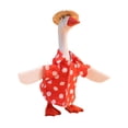 thumbnail image 3 of 7 Inch Desk Goose Outfits, Cute Summer Daily Apparel, Exquisite Dress Up Clothes For Small Desktop Goose Statue (U#), 3 of 7