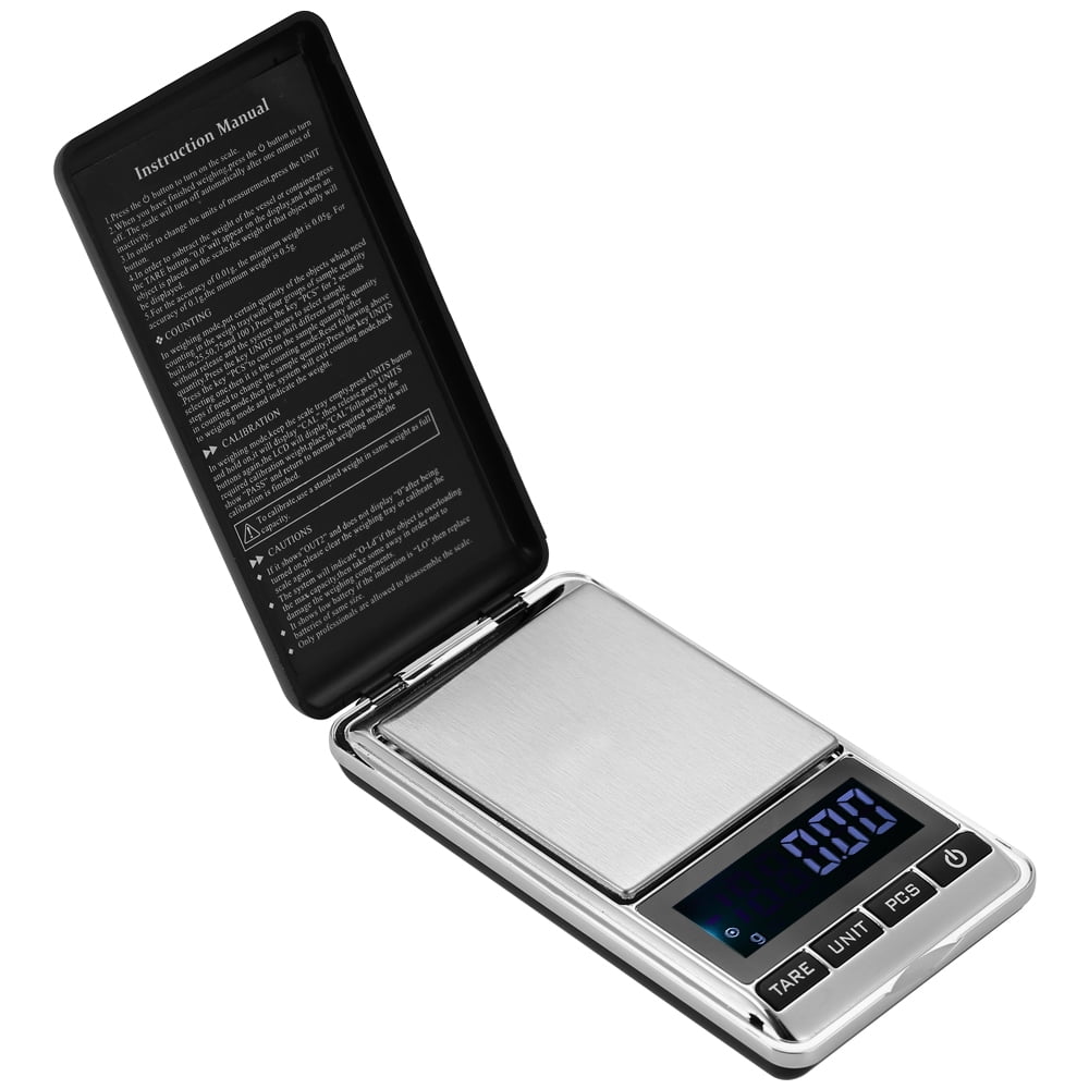 Jewelry Scales, 500g/ 0.01g High-precision Pocket Food Scales Digital Scales 