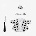 thumbnail image 2 of Nkmbld Goose Decor Soccer Porch Gooses Clothes for Cement Plastic Goose Statue Decor, Lawn Porch Goose Clothing for Patio Yard Decor, 2 of 9