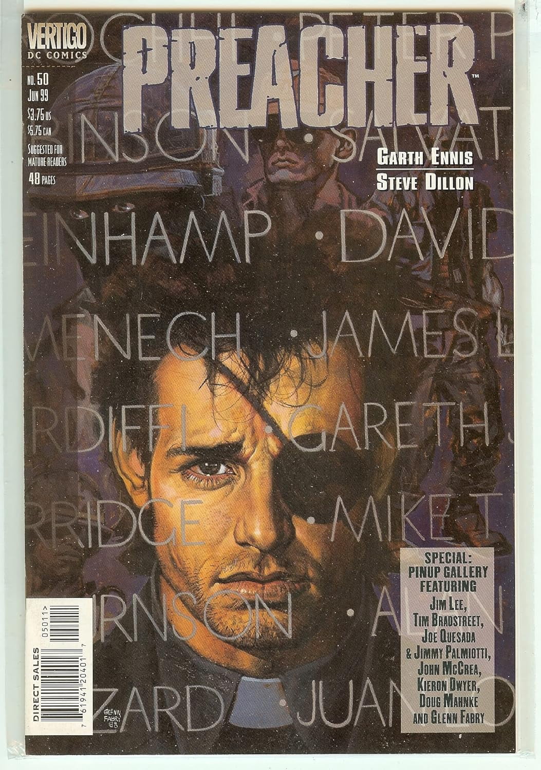 Preacher Garth Ennis NM #50