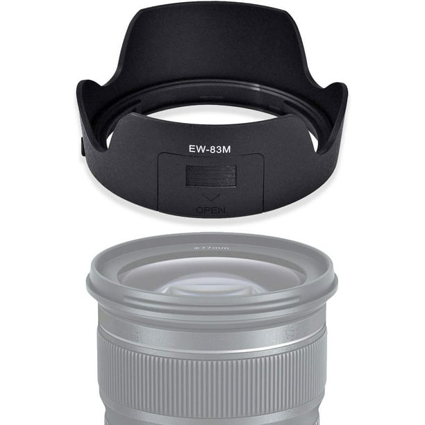PZ EW83M Dedicated Lens Hood for Canon EF 24105mm f/3.55.6 is STM Lens (Replaces
