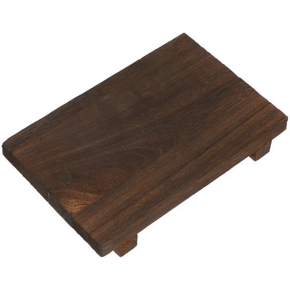 Wooden Stand Tray for Kitchen Counter Organizer, Bulletin Board Display, Home Decor and Coffee Table Storage Accessory