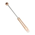 thumbnail image 4 of Brocha de maquillaje con cuentas, tubo de Metal con fibra sintética suave, brochas cosméticas DIY para adultos y mujeres, regalos del Día de San Pincel corrector, 4 of 8