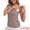 Brown, variant on DARING DIVA Women's Breastfeeding Maternity Tank Top Padded Undershirt L Apricot
