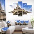 thumbnail image 1 of Fantastic View of Paris Paris Eiffel Towerfrom Ground - Cityscape Canvas Print, 1 of 3
