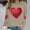 Khaki, variant on EchfiProm Sweatshirts for Women Funny Graphic Pullover Valentine Long Sleeve Crewneck Valentine Day Ladies Shirs Heart