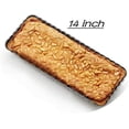 thumbnail image 3 of Artisanal Baking Simplified, Rectangular Tart Pan With Removable Bottom, Heavy-weight Carbon-Steel For Durable & Reliable Design, Beautiful Crust Creation Guaranteed (14 Inch), 3 of 8