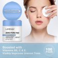 thumbnail image 2 of Exfoliating Toner Pads with Lactic Acid for All Skin Types Pore Refining Sodium Hyaluronate Panthenol Dual Texture, 2 of 5