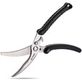 thumbnail image 1 of KUNIFU Poultry Shears, Multi-Function Kitchen Scissors, Spring Loaded Heavy Duty Sharp, Dishwasher Safe Stainless Steel, 1 of 6