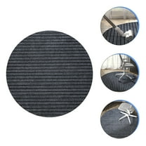 PBPBOX Hardwood Floor Chair Mat Blended Material Office Use Round 1Pcs Back to School