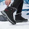 thumbnail image 4 of Xmyrz Waterproof Snow Boots For Men Classic Lightweight Skin-Friendly Mid Claf Outdoor Wide Calf Boots Winter Boots Mens Shoes, 4 of 8