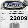 thumbnail image 3 of Stiletto 22009 OMC Performance Boat Propeller | 3-RH 12  x 9 Inch Pitch, 3 of 3