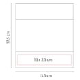 thumbnail image 4 of Portarretrato de aluminio con doble posición, 4 of 4