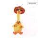 thumbnail image 1 of Dancing Duck Plush Toy Electronic Shake Dance With The Plush Cute Early Childhood Education Toy Home Decor Learn To Speak Shine, 1 of 5